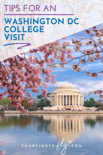 Tips for planning a Washington DC college visit