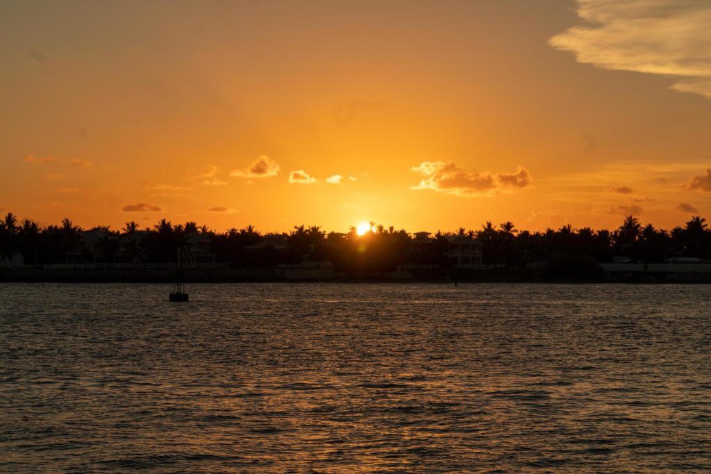 Sunset over Sunset Key