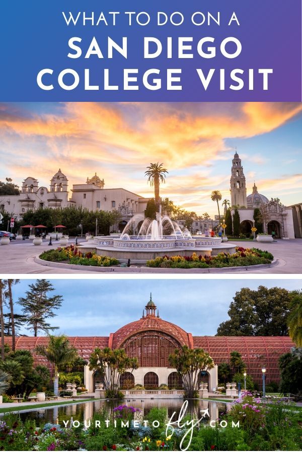 What to do on a San Diego college visit