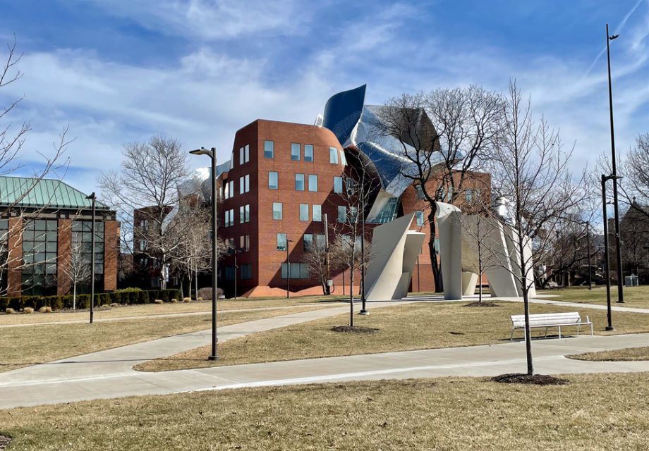 Weatherhead School of Management building on Case Western Reserve University