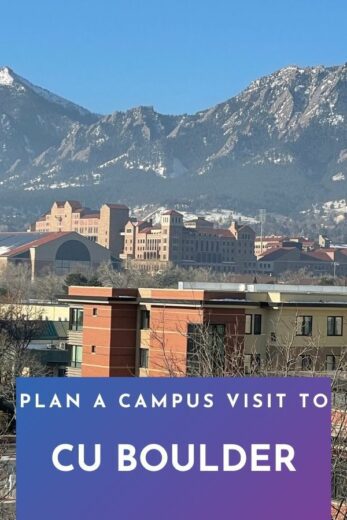 Plan a Campus visit to CU Boulder