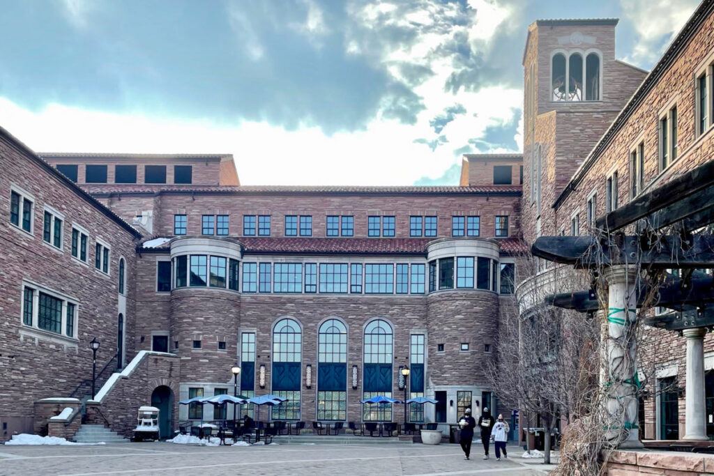 University of Colorado Boulder Center for Community exterior