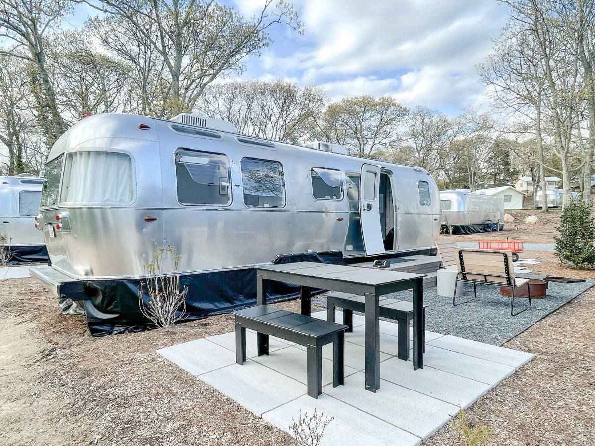 Airstream trailer at AutoCamp Cape Cod