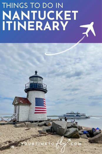 Things to do in Nantucket itinerary