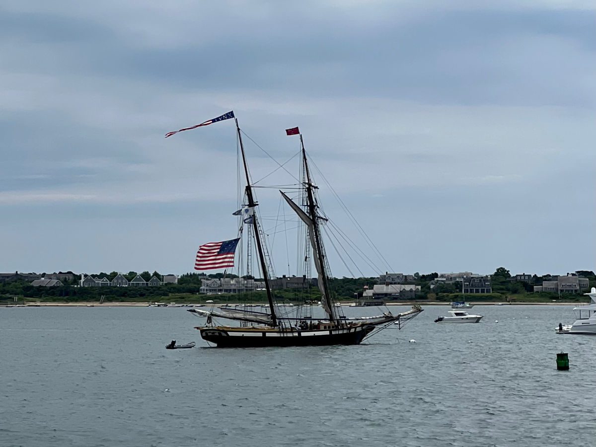 The Endeavor sailing ship