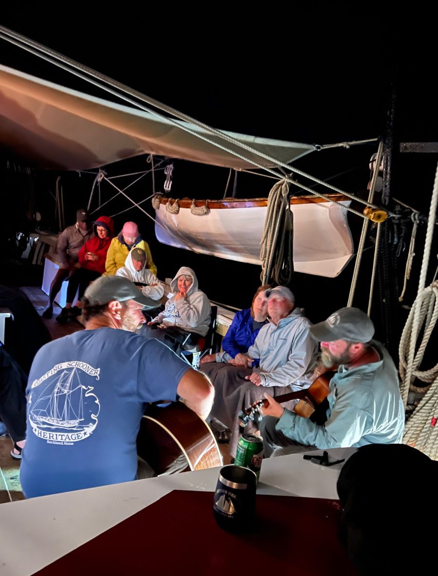 Music night on the Schooner Heritage