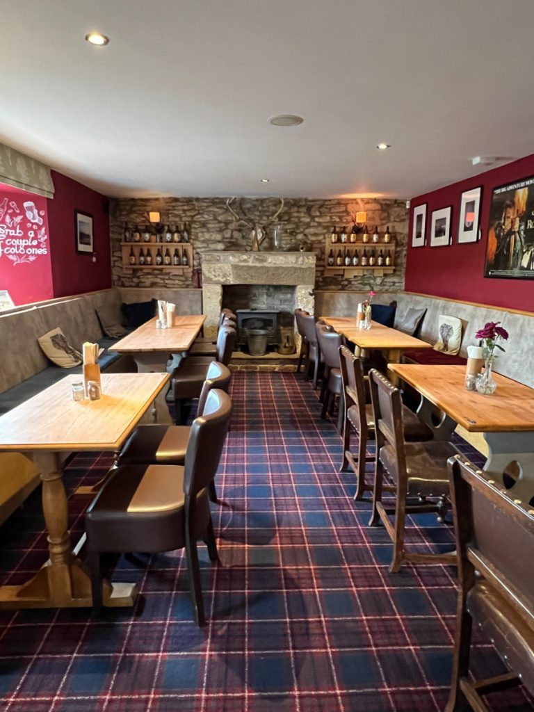 Twice Brewed Inn pub interior