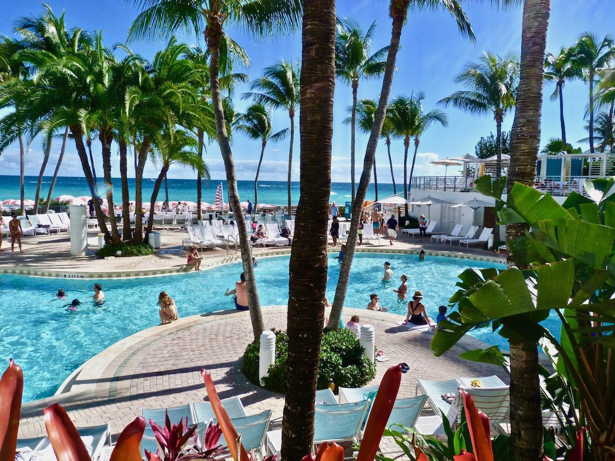 Diplomat Beach Resort pools