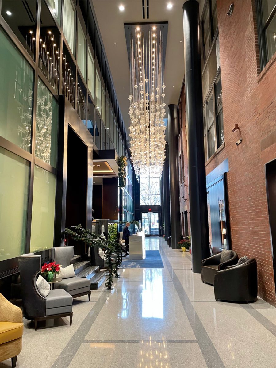 The Beatrice hotel lobby