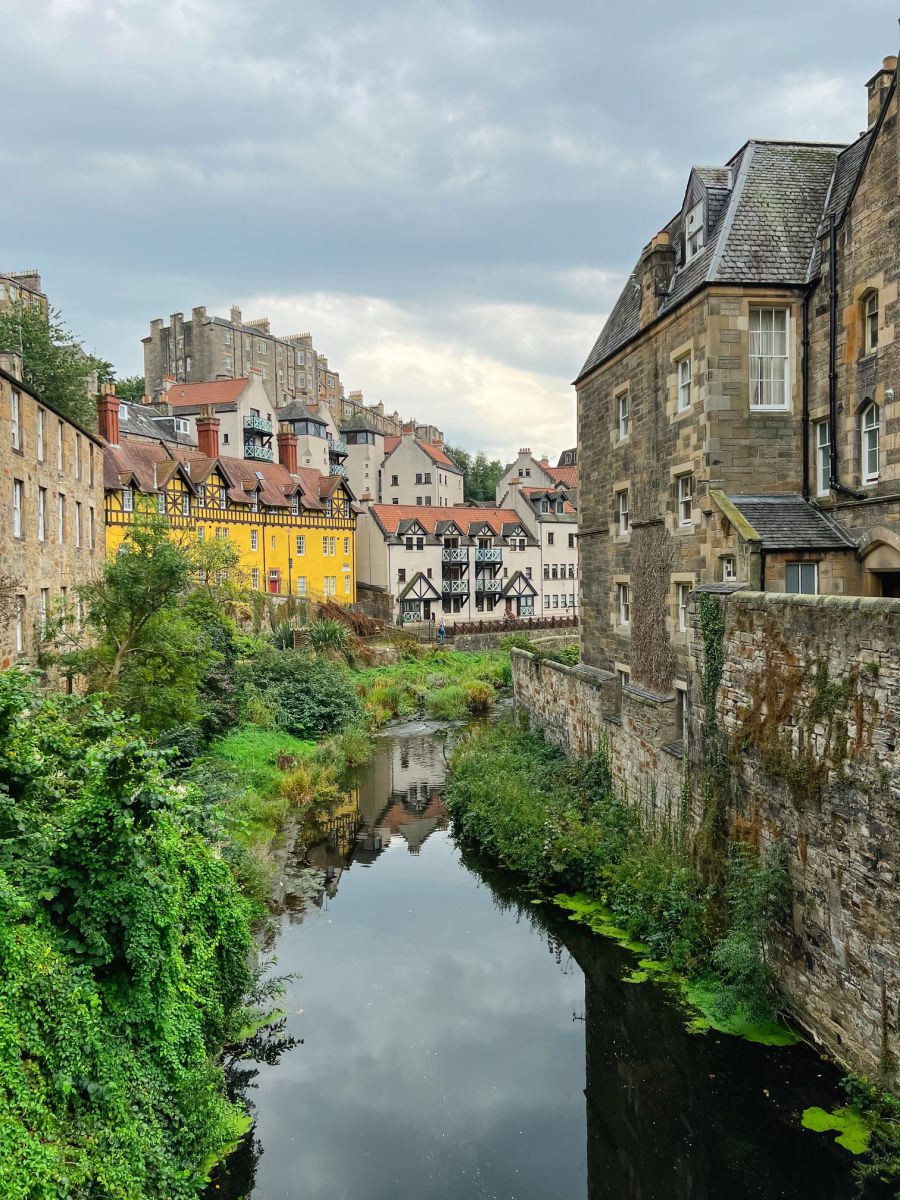 Dean Village in Edinburgh