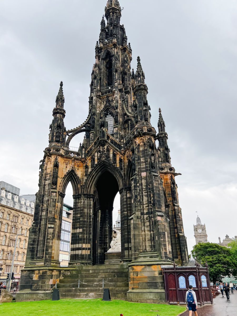 Walter Scott Memorial in Edinburgh