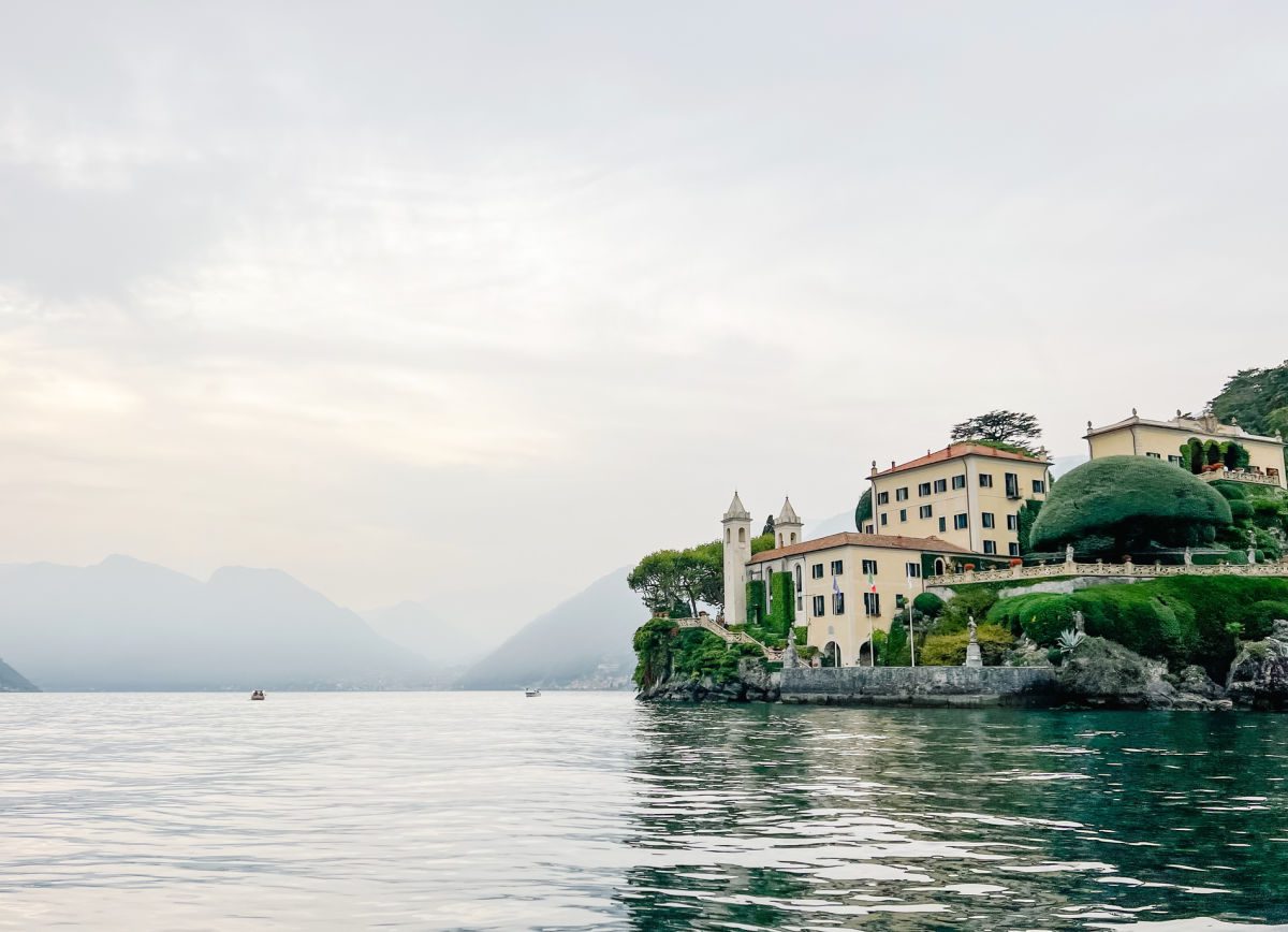 Villa Balbianello from the water