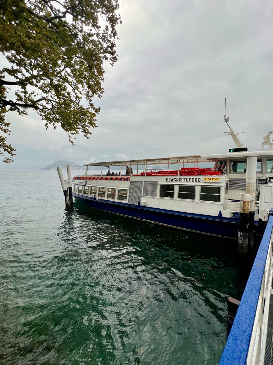 Ferry boat in Tremezzo