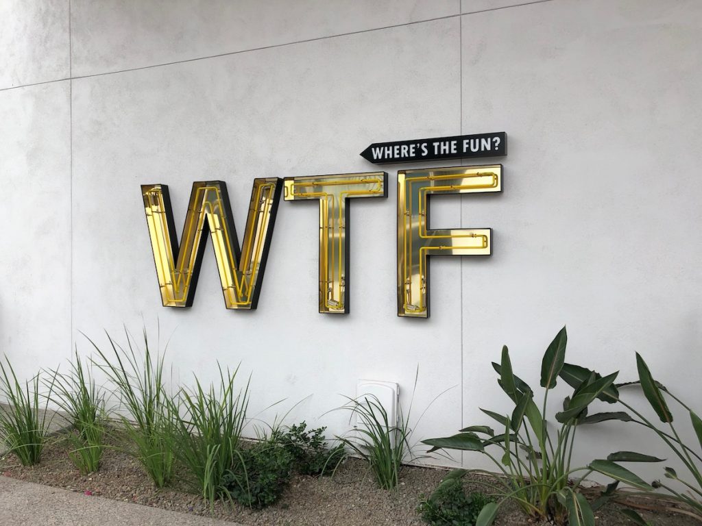 WTF sign