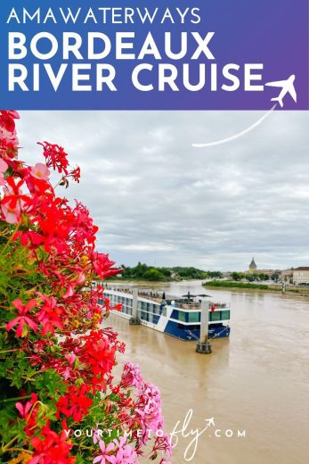 Everything you need to know about taking a Bordeaux River Cruise with AmaWaterways from excursions to life on board. Take a look inside a river cruise ship and learn more about the full itinerary on the AmaDolce. #amawaterways #heartoftheriver #travelwithamawaterways