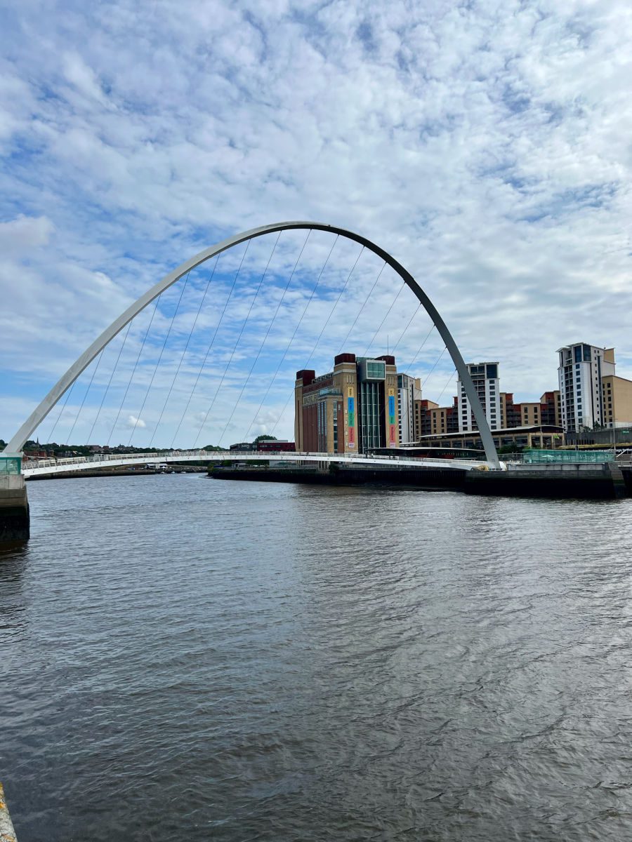 Millennium bridge in Newcastle