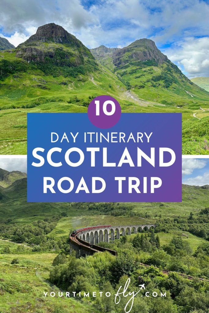 Planning a trip to Scotland? Use these 5-, 7-, and 10-day Scotland road trip itineraries (with maps), covering stunning landscapes, vibrant cities, ancient castles, and beautiful waterfalls (hopefully you will even find some Hairy Coos!).