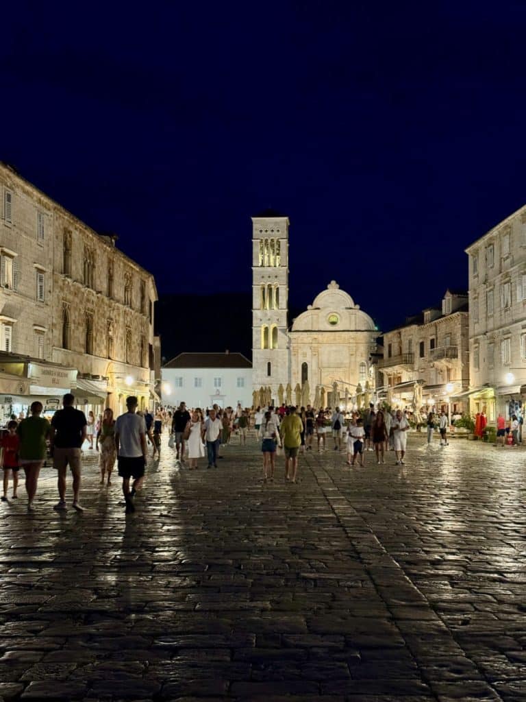 Square in Hvar town