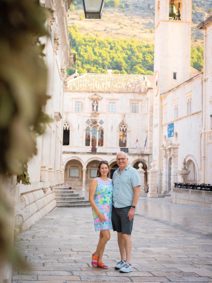 Croatia for couples image by Valentina for Flytographer in Dubrovnik