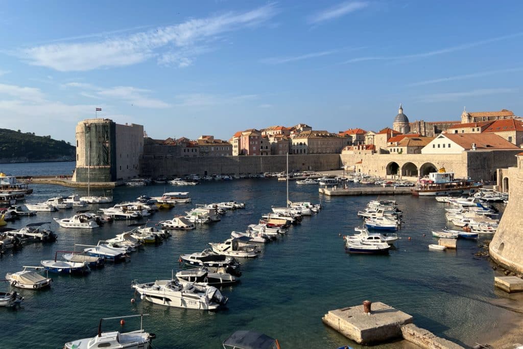 3 Days in Dubrovnik Itinerary - boats in the Old Port