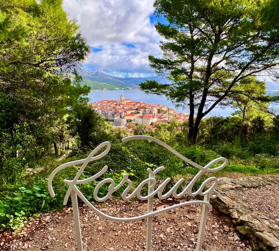 Korcula overlook