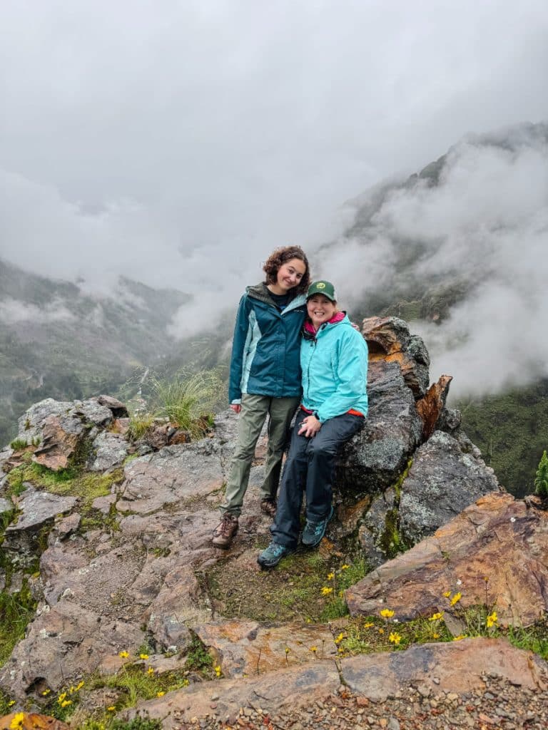 Mother daughter Peru trip