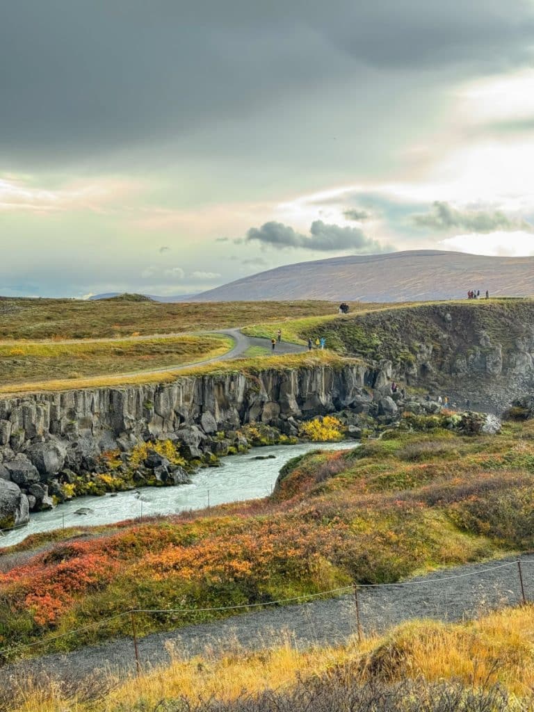 Godafoss canyon