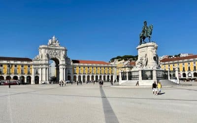 Commerce Square in Lisbon Portugal | How to spend one week in Portugal