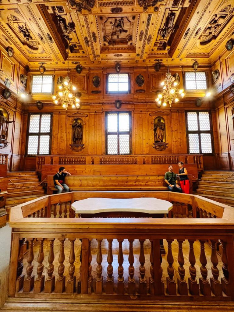 Anatomical theater in Bologna