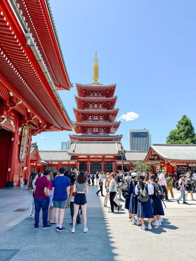 Asakusa pagoda Tokyo