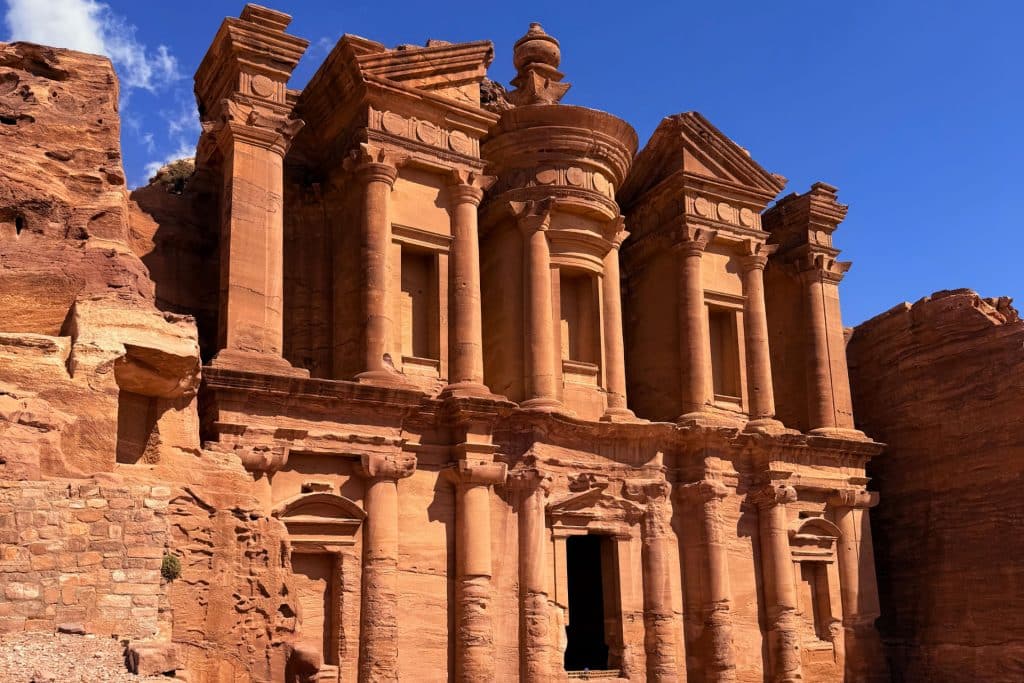 Petra Monastery in Jordan