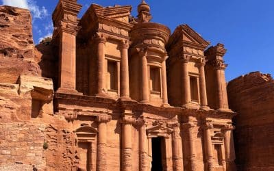 Petra Monastery in Jordan