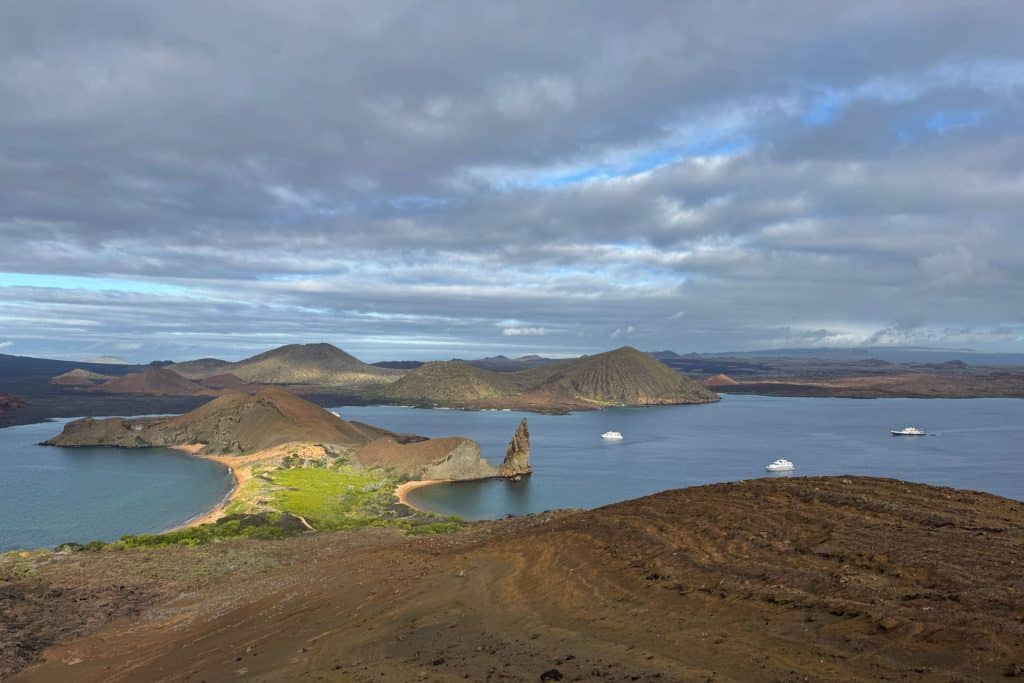 Bartolome island in the Galapagos