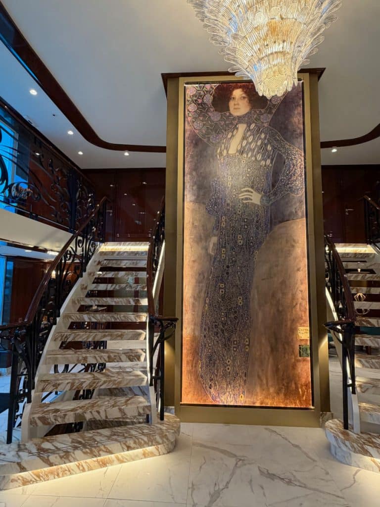 Uniworld S.S. Emilie lobby