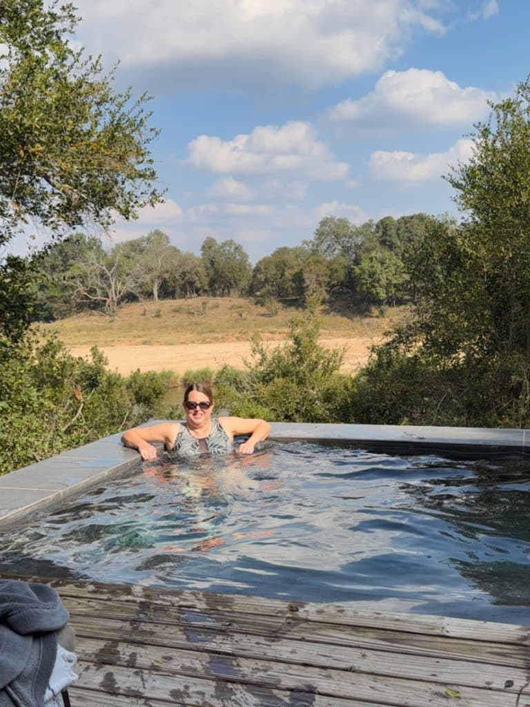 Lion Sands Ivory Sands suite plunge pool