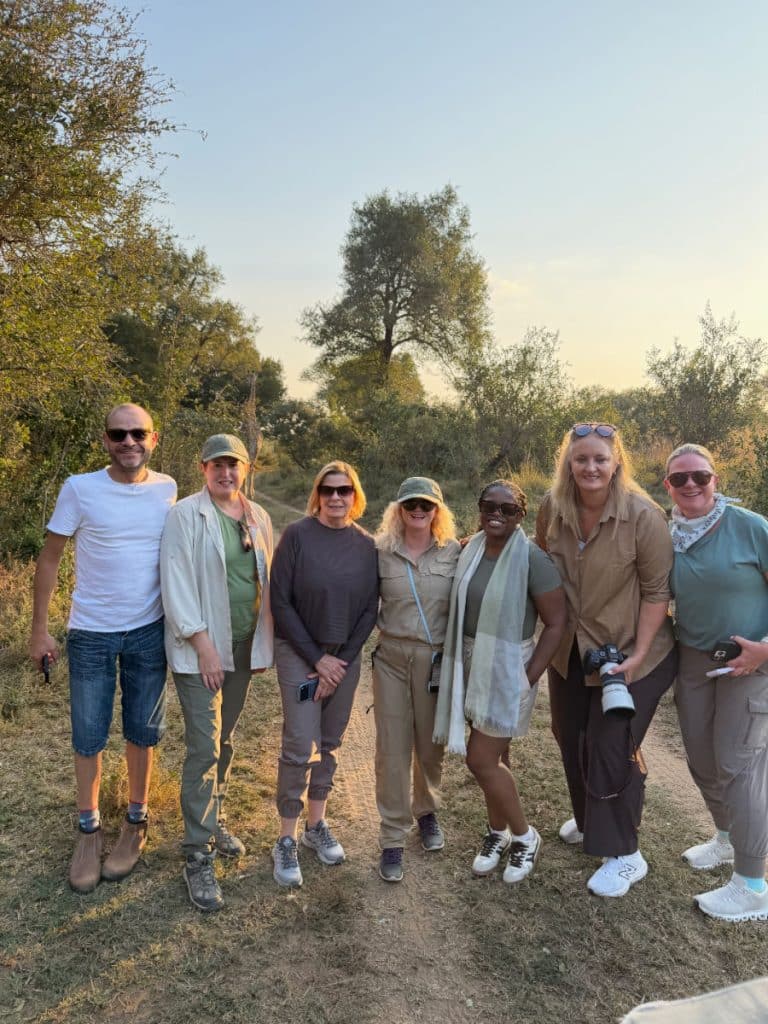 South Africa safari group